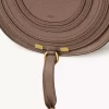 Bolso de sillín Marcie en piel granulada Bolso de sillín Marcie en piel granulada