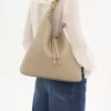 Bolso hobo Marcie en piel granulada Bolso hobo Marcie en piel granulada