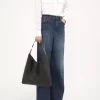 Bolso hobo Marcie en piel granulada Bolso hobo Marcie en piel granulada
