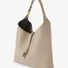 Bolso hobo Marcie en piel granulada Bolso hobo Marcie en piel granulada