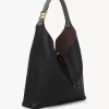 Bolso hobo Marcie en piel granulada Bolso hobo Marcie en piel granulada