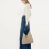 Bolso hobo Marcie en piel granulada Bolso hobo Marcie en piel granulada
