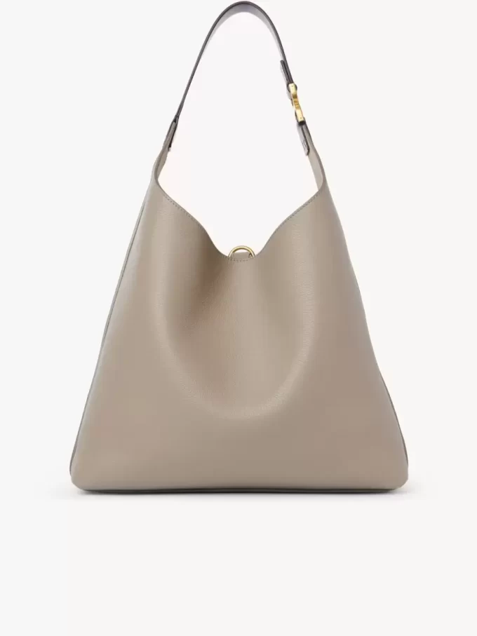 Bolso hobo Marcie en piel granulada Bolso hobo Marcie en piel granulada