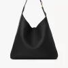 Bolso hobo Marcie en piel granulada Bolso hobo Marcie en piel granulada