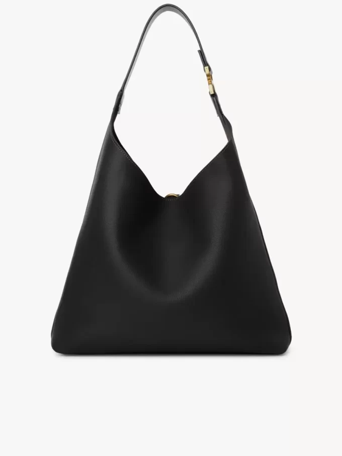Bolso hobo Marcie en piel granulada Bolso hobo Marcie en piel granulada