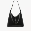 Bolso hobo pequeño Marcie en piel brillante Bolso hobo pequeño Marcie en piel brillante