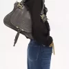 Bolso Marcie en piel brillante Bolso Marcie en piel brillante