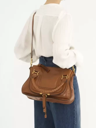 Bolso Marcie en piel brillante Bolso Marcie en piel brillante
