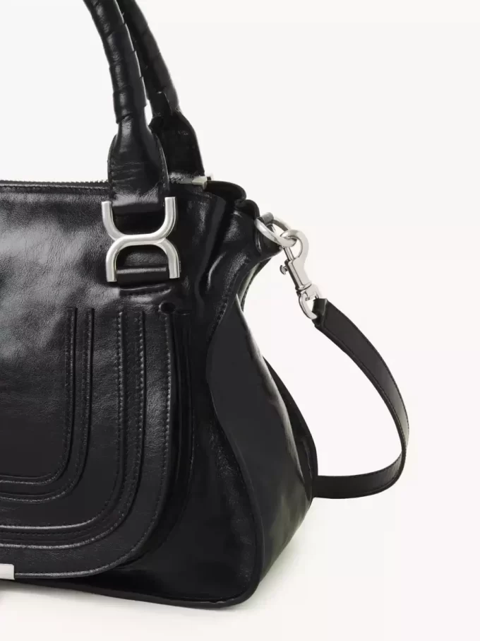 Bolso Marcie en piel brillante Bolso Marcie en piel brillante