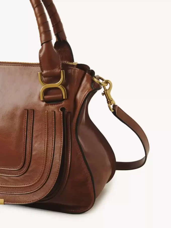 Bolso Marcie en piel brillante Bolso Marcie en piel brillante