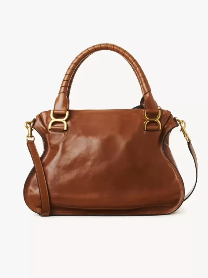 Bolso Marcie en piel brillante Bolso Marcie en piel brillante