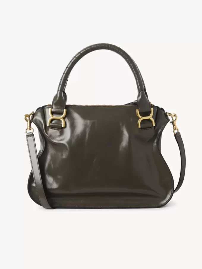 Bolso Marcie en piel brillante Bolso Marcie en piel brillante
