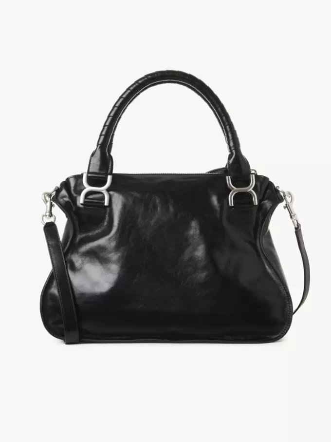 Bolso Marcie en piel brillante Bolso Marcie en piel brillante