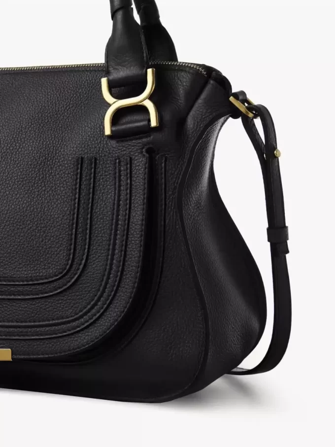 Bolso Marcie en piel granulada Bolso Marcie en piel granulada