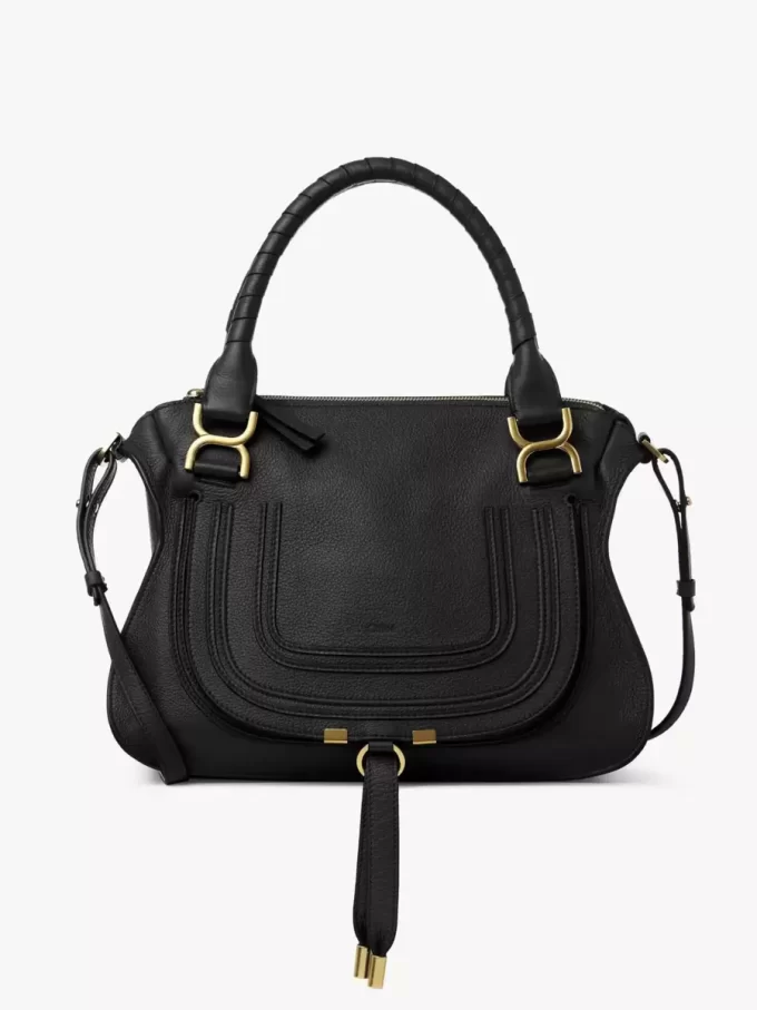 Bolso Marcie en piel granulada Bolso Marcie en piel granulada