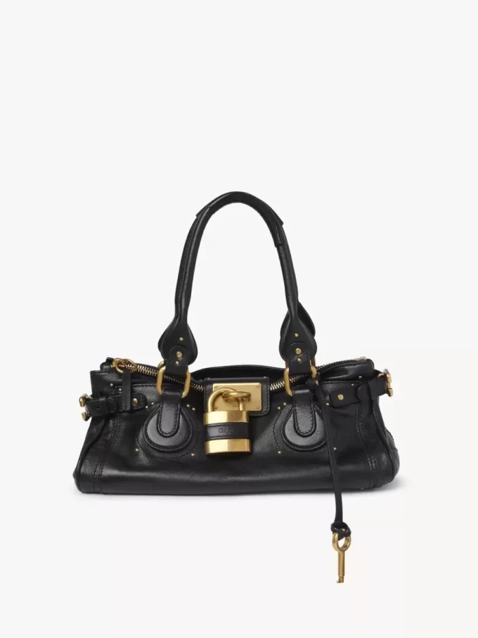 Bolso Paddington en piel granulada Bolso Paddington en piel granulada