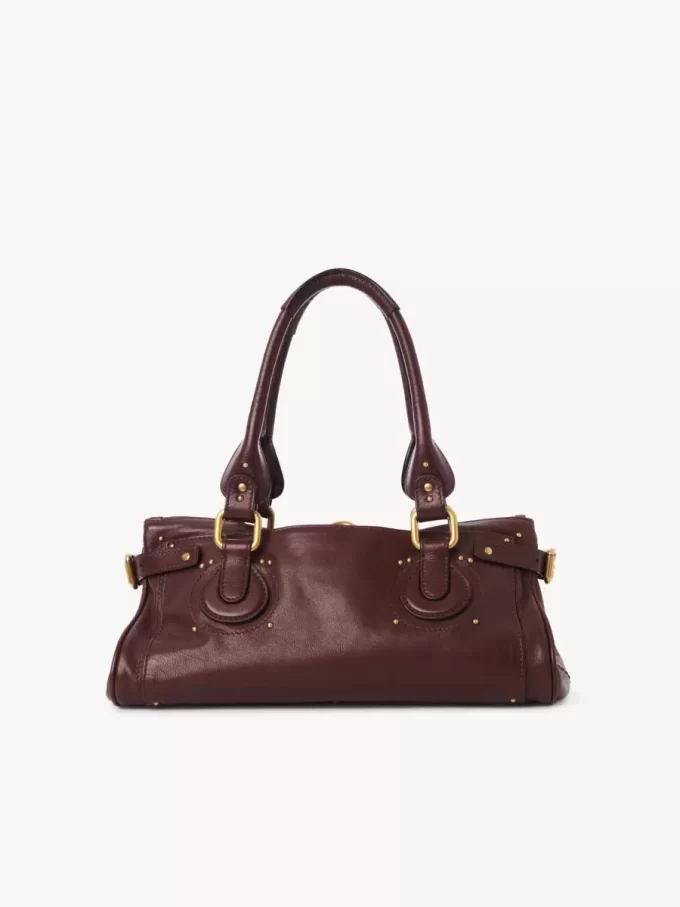 Bolso Paddington en piel granulada Bolso Paddington en piel granulada