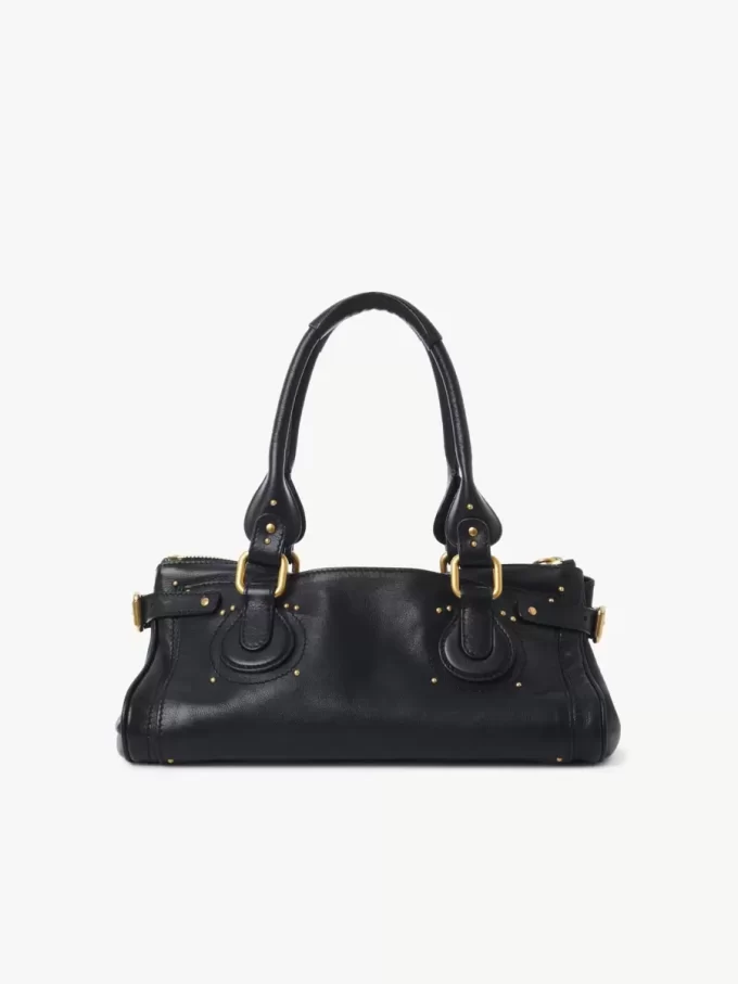 Bolso Paddington en piel granulada Bolso Paddington en piel granulada