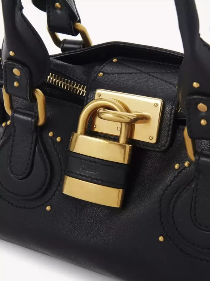 Bolso Paddington en piel granulada Bolso Paddington en piel granulada