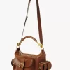 Bolso para cámara en piel brillante Bolso para cámara en piel brillante