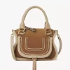 Bolso pequeño Marcie en ante y borrego Bolso pequeño Marcie en ante y borrego