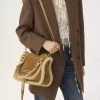 Bolso pequeño Marcie en ante y borrego Bolso pequeño Marcie en ante y borrego