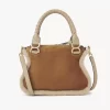 Bolso pequeño Marcie en ante y borrego Bolso pequeño Marcie en ante y borrego