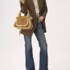 Bolso pequeño Marcie en ante y borrego Bolso pequeño Marcie en ante y borrego