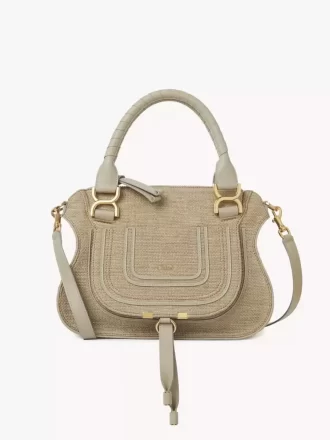 Bolso pequeño Marcie en fibras efecto rafia Bolso pequeño Marcie en fibras efecto rafia