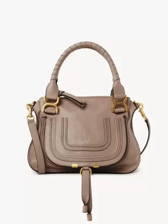 Bolso pequeño Marcie en piel brillante Bolso pequeño Marcie en piel brillante