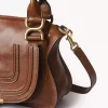 Bolso pequeño Marcie en piel brillante Bolso pequeño Marcie en piel brillante