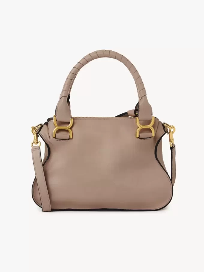 Bolso pequeño Marcie en piel brillante Bolso pequeño Marcie en piel brillante