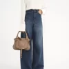 Bolso pequeño Marcie en piel brillante Bolso pequeño Marcie en piel brillante