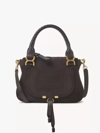 Bolso pequeño Marcie en piel de ante Bolso pequeño Marcie en piel de ante
