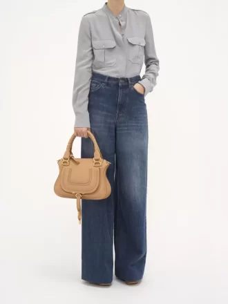Bolso pequeño Marcie en piel granulada Bolso pequeño Marcie en piel granulada