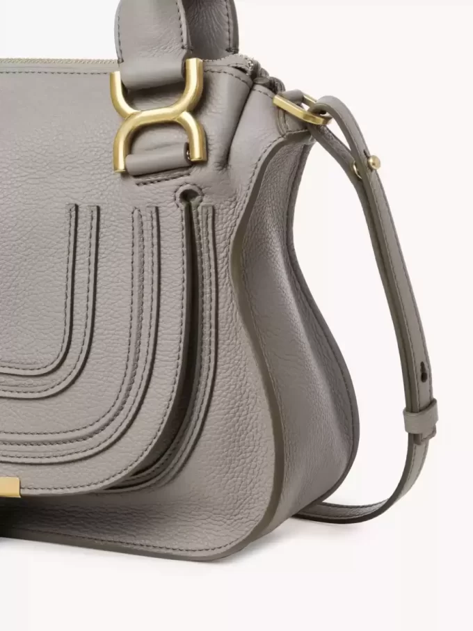 Bolso pequeño Marcie en piel granulada Bolso pequeño Marcie en piel granulada
