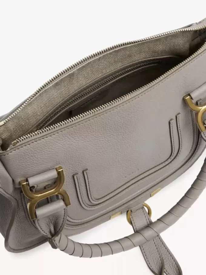 Bolso pequeño Marcie en piel granulada Bolso pequeño Marcie en piel granulada