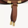Bolso pequeño Marcie Saddle en piel granulada Bolso pequeño Marcie Saddle en piel granulada