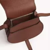 Bolso pequeño Marcie Saddle en piel granulada Bolso pequeño Marcie Saddle en piel granulada
