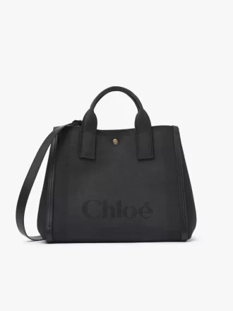 Bolso tote Chloé Carry de lona Bolso tote Chloé Carry de lona