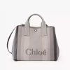 Bolso tote Chloé Carry de lona Bolso tote Chloé Carry de lona