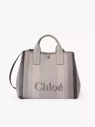 Bolso tote Chloé Carry de lona Bolso tote Chloé Carry de lona