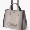 Bolso tote Chloé Carry de lona Bolso tote Chloé Carry de lona