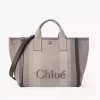 Bolso tote Chloé Carry de lona Bolso tote Chloé Carry de lona