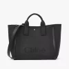Bolso tote Chloé Carry de lona Bolso tote Chloé Carry de lona