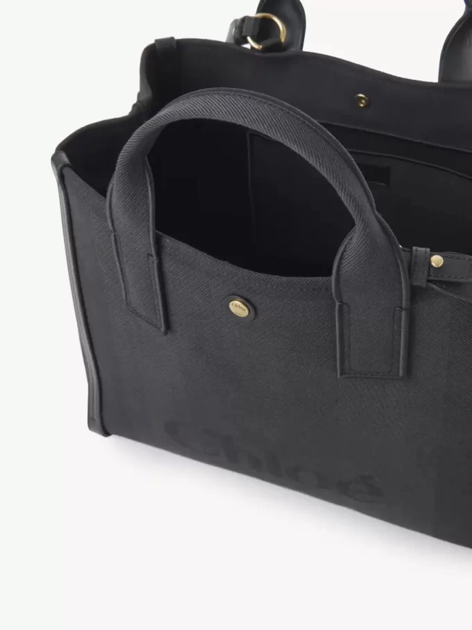 Bolso tote Chloé Carry de lona Bolso tote Chloé Carry de lona