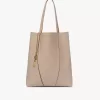 Bolso tote Chloé Spin de piel granulada Bolso tote Chloé Spin de piel granulada