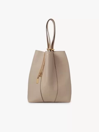 Bolso tote Chloé Spin de piel granulada Bolso tote Chloé Spin de piel granulada