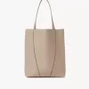 Bolso tote Chloé Spin de piel granulada Bolso tote Chloé Spin de piel granulada