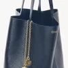 Bolso tote Chloé Spin de piel granulada Bolso tote Chloé Spin de piel granulada